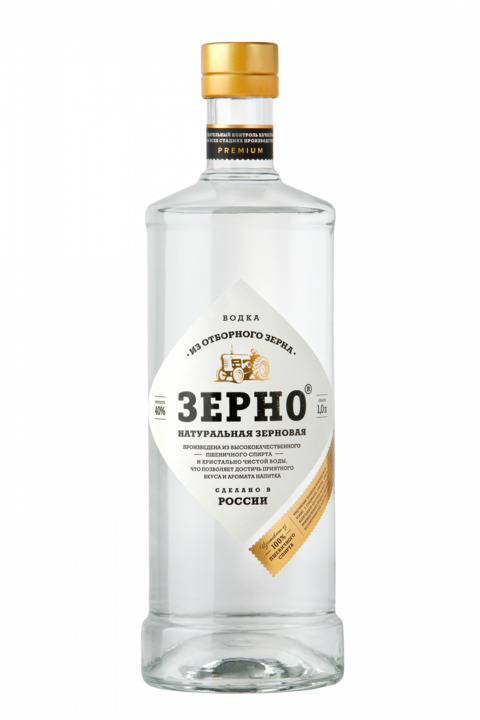 Водка Zerno 1 л фото