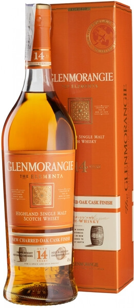 Виски Glenmorangie The Elementa 14 Years Old Single Malt Highland in gift box 1 л фото