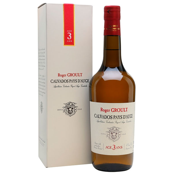 Кальвадос Roger Groult 3 ans d'age Pays d'Auge in gift box 0,7 л фото