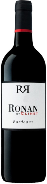 Вино Красное Сухое Ronan by Clinet Bordeaux 2012 0,75 л фото