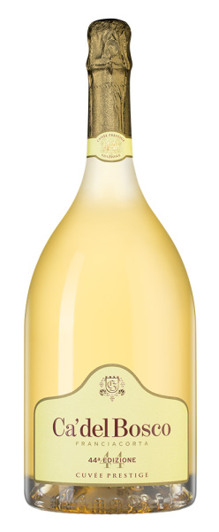 Вино игристое Белое Экстра Брют Ca' Del Bosco Franciacorta Cuvee Prestige 2022 1,5 л фото