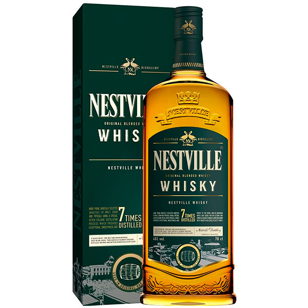 Виски Nestville in gift box 0,70 л фото