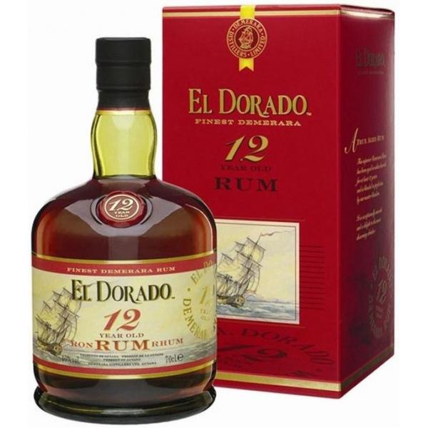 Ром El Dorado 12 Years Old in gift box 0,7 л фото