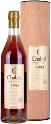 Арманьяк Chabot in tube 1993 0,7 л фото