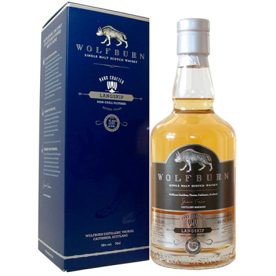 Виски Wolfburn Langskip Single Malt Highland in gift box 0,7 л фото