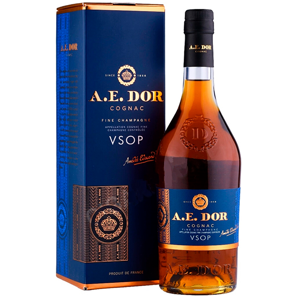 Коньяк A.E. Dor VSOP Rare Fine Champagne in gift box 0,7 л фото