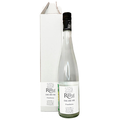 Бренди Domaine Riefle Eau-de-Vie Framboise in gift box 0,7 л фото