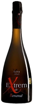 Вино игристое Белое Брют Extrem de Bonaval Cava Brut 0,75 л фото
