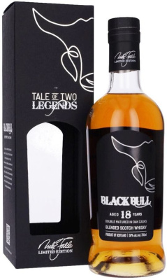 Виски Black Bull 18 Years Old in gift box 0,7 л фото