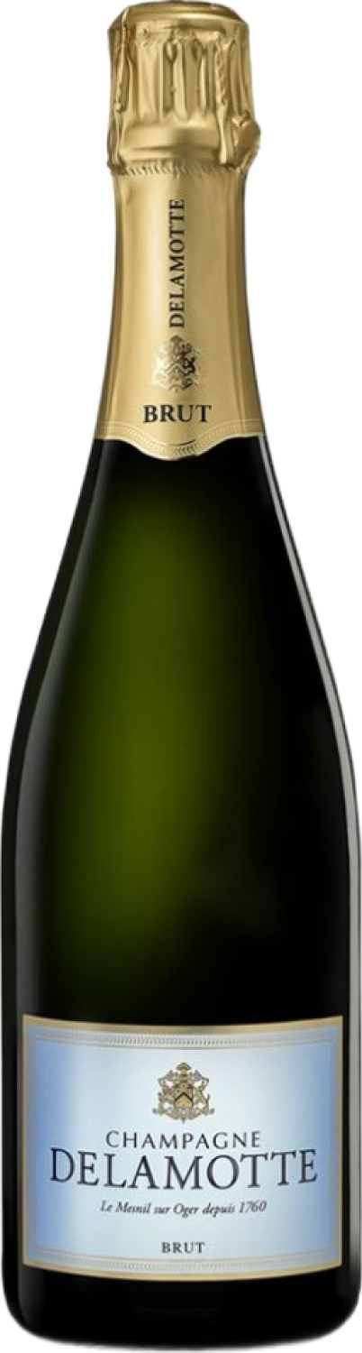 Вино игристое Delamotte Brut Champagne 0,75 л фото