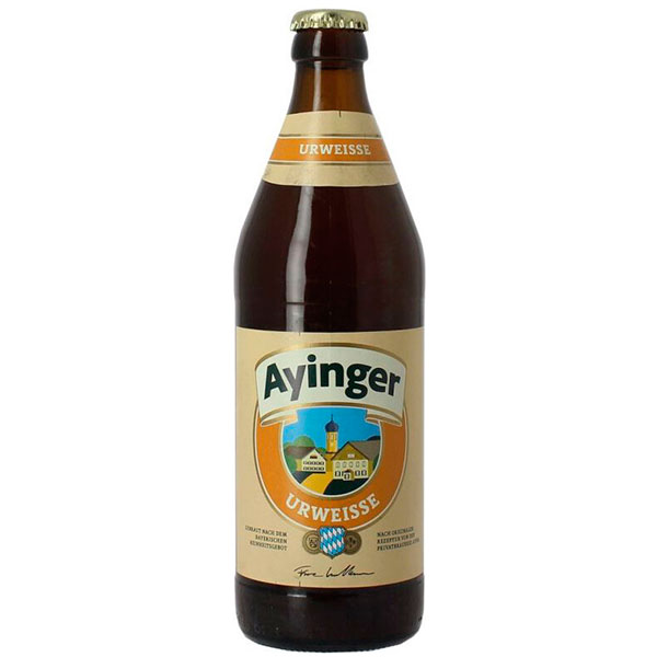 Пиво Тёмное Ayinger Urweisse 0,5 л фото