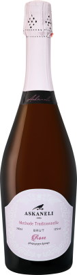 Вино игристое Розовое Брют Askaneli Rose Brut 0,75 л фото
