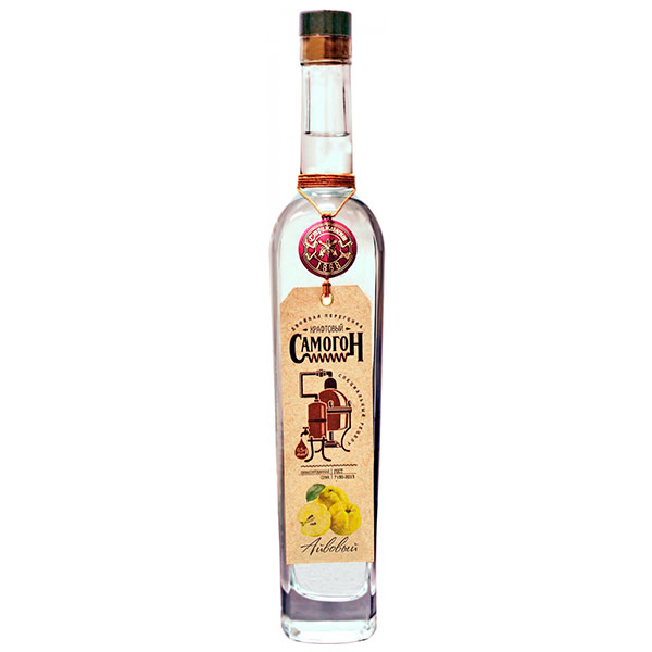 Самогон Strizament Craft Moonshine Quince 0,5 л фото