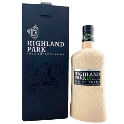 Виски Highland Park 15 Years Old Viking Heart Single Malt Orkney in gift box 0,7 л фото