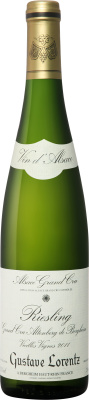 Вино Гюстав Лоренц Рислинг Вьей Винь Альтенберг де Бергхайм Эльзас Гран Крю 2020 белое полусухое 13,5% 0,75 л фото