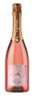 Вино игристое Розовое Брют Krimitage Rose Brut 2024 0,75 л фото