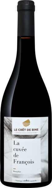 Вино Красное Сухое Le Cret de Bine La Cuvee de Francois Beaujolais Rouge 2021 0,75 л фото