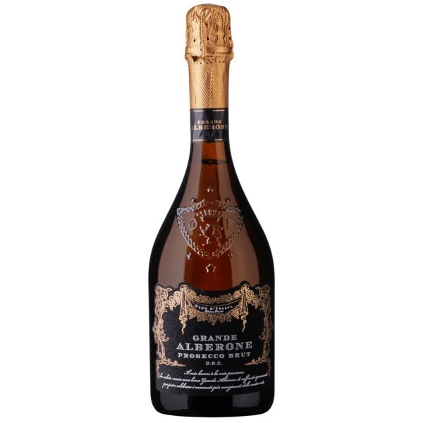 Вино игристое Белое Брют Grande Alberone Prosecco Brut 0,75 л фото