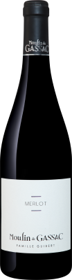 Вино Красное Сухое Moulin de Gassac Merlot Pays d'Oc 2022 0,75 л фото