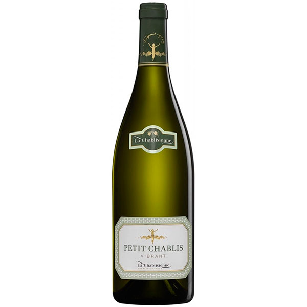 Вино Белое Сухое La Chablisienne Vibrant Petit Chablis 2022 0,75 л фото
