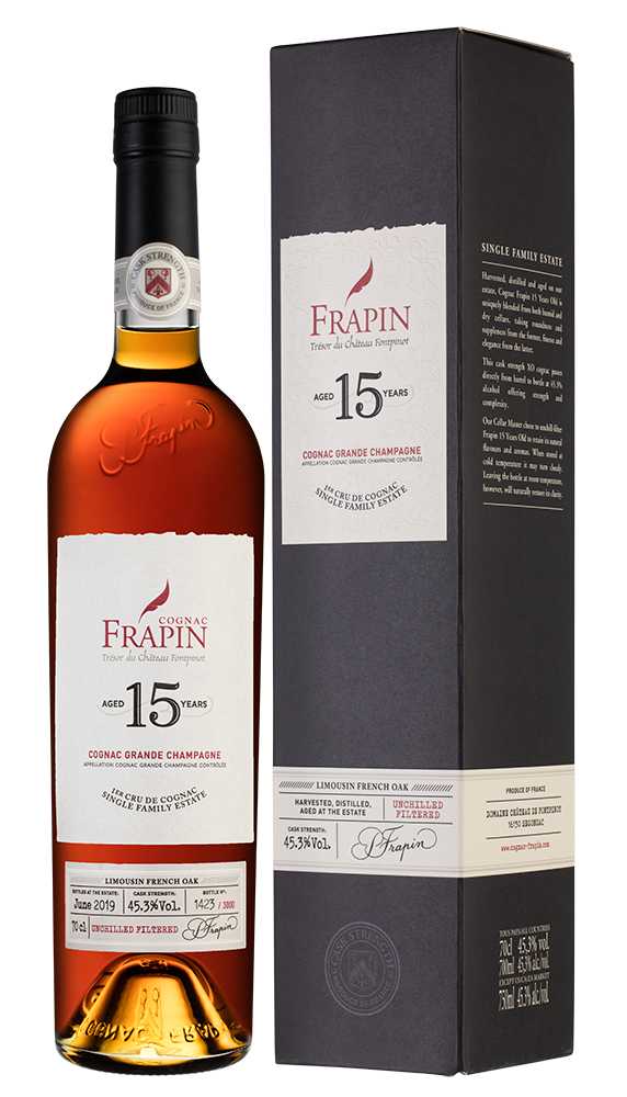 Коньяк Frapin 15 Years Old Grande Champagne in gift box 2008 0,7 л фото
