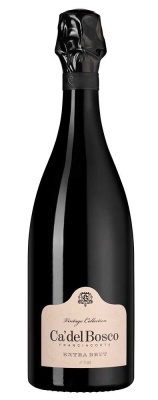 Вино игристое Белое Ca' Del Bosco Franciacorta Extra Brut Vintage Collection 2020 0,75 л фото