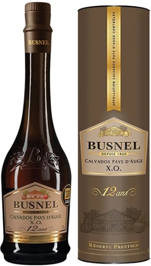 Кальвадос Busnel XO 12 Years Old Pays d'Auge in tube 0,7 л фото