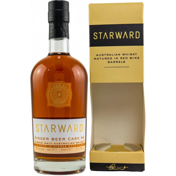 Виски Starward Ginger Beer Cask in gift box 0,7 л фото
