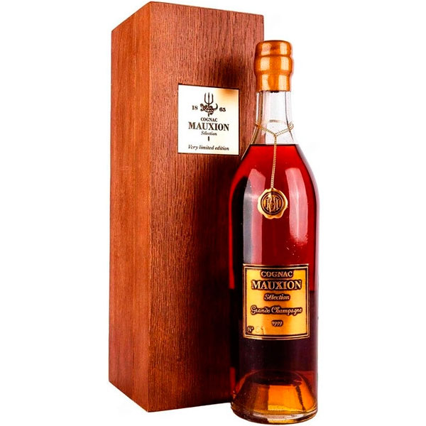 Коньяк Mauxion Selection Grande Champagne in wooden box 1999 0,7 л фото