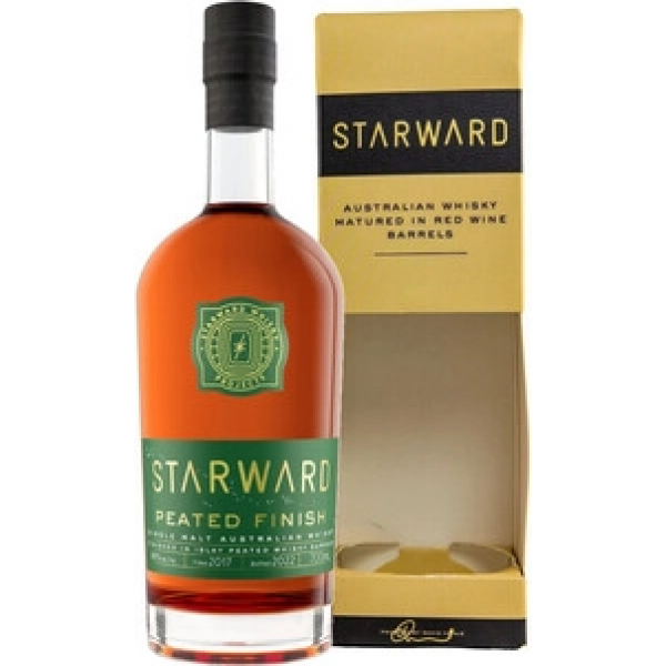 Виски Starward Peated Finish in gift box 0,7 л фото
