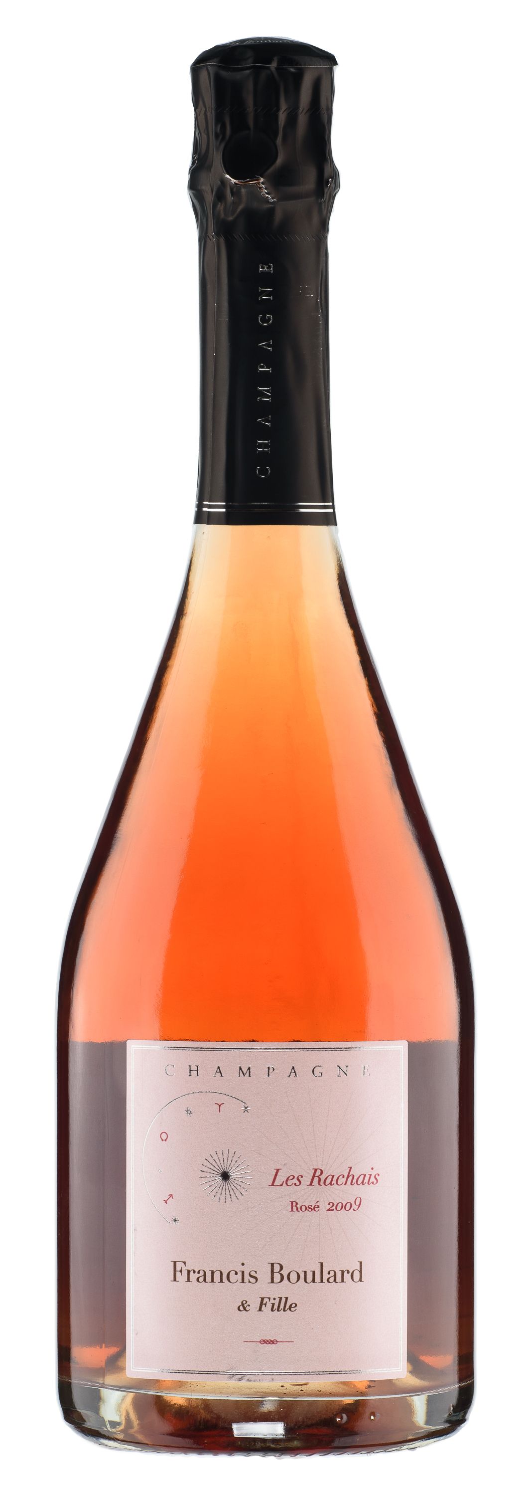 Шампанское Розовое Брют Francis Boulard Les Rachais Extra Brut Rose Champagne 2014 0,75 л фото