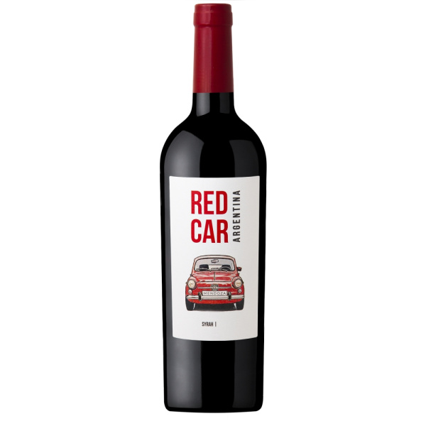 Вино Красное Сухое Red Car Syrah 2022 0,75 л фото