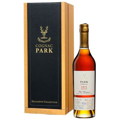 Коньяк Park Vintage Petite Champagne in wooden box 1972 0,70 л фото