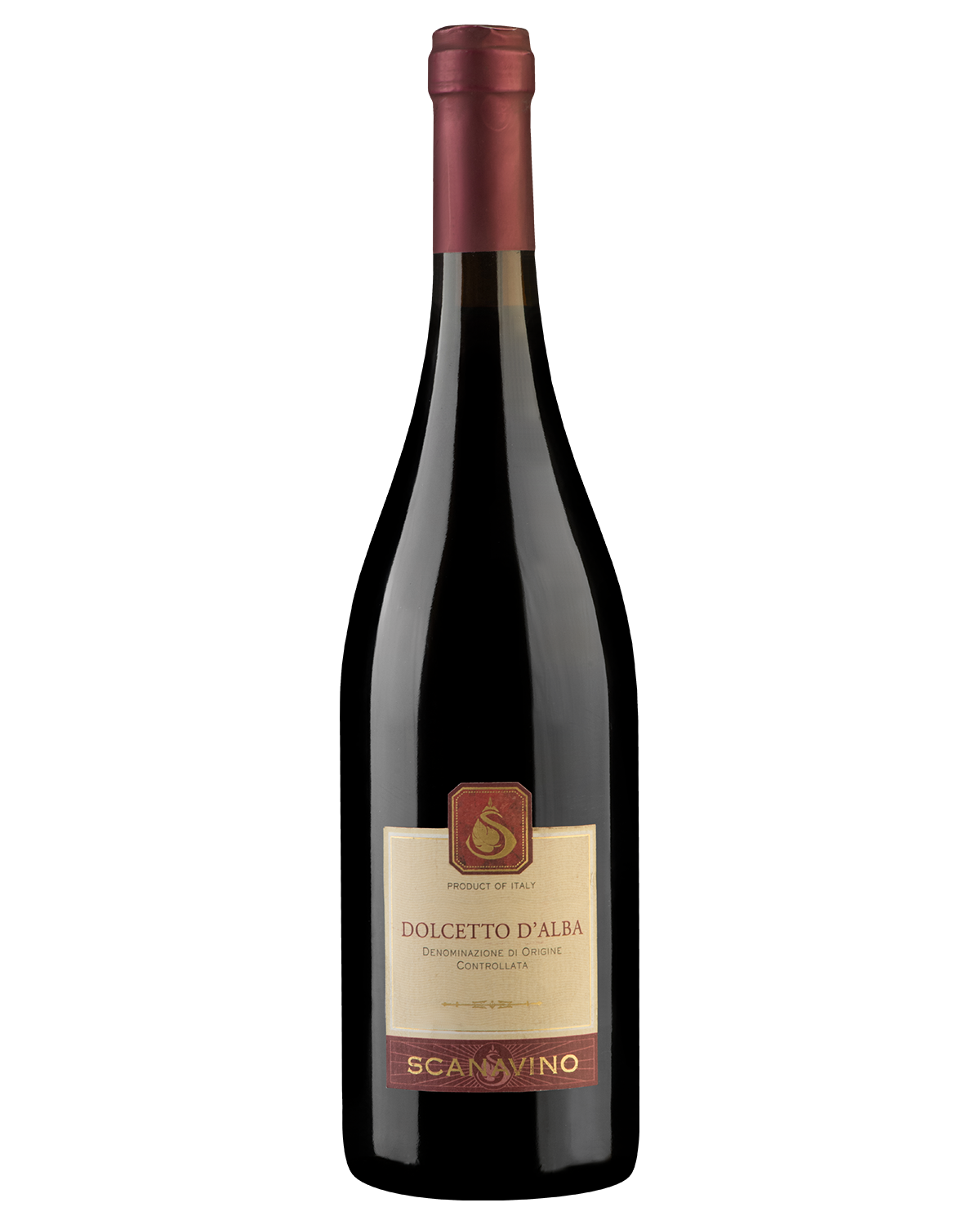 Вино Красное Сухое Scanavino Dolcetto D'Alba 2022 0,75 л фото