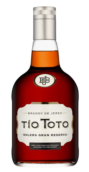 Бренди Тио Тото Солера Гран Ресерва Бренди де Херес 2021 38% 0,7 л фото