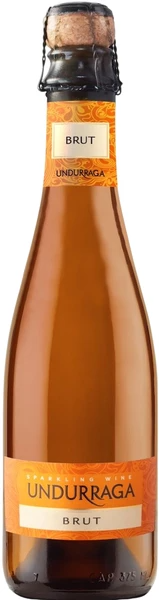 Вино игристое Белое Брют Undurraga Brut 0,375 л фото