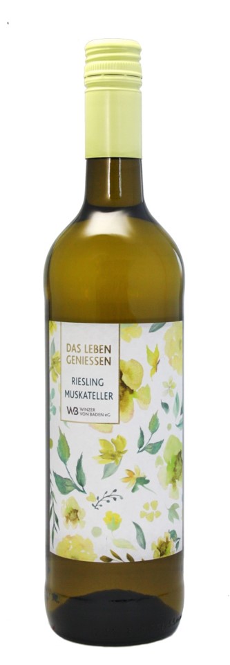 Вино Белое Сухое Winzer Von Baden Riesling-Muskateller 2022 0,75 л фото