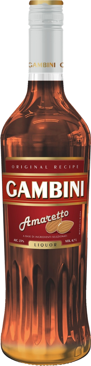 Ликер Gambini Amaretto 0,7 л фото