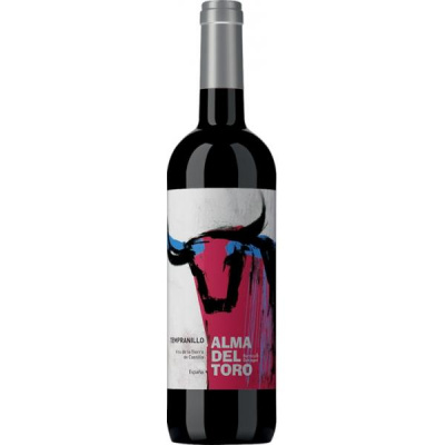 Вино Красное Сухое Alma del Toro Tempranillo Penedes 2018 0,75 л фото