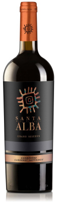 Вино Красное Сухое Santa Alba Grand Reserve Carmenere - Cabernet Sauvignon 2021 0,75 л фото