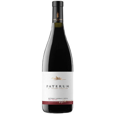 Вино Красное Сухое Paterum Bastardo Saperavi Kefesia Crimea 2021 0,75 л фото