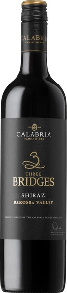 Вино Красное Сухое Calabria Three Bridges Shiraz Barossa Valley 2023 0,75 л фото
