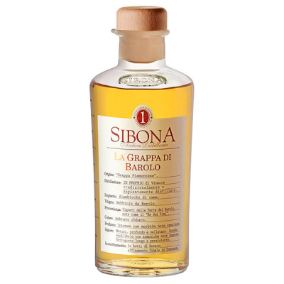 Граппа Sibona La Grappa di Barolo 0,50 л фото