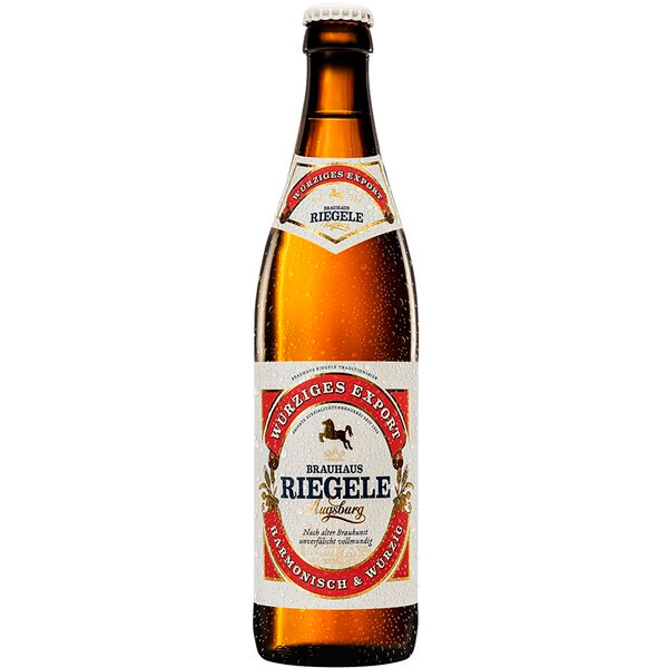 Пиво Светлое Riegele Wurziges Export 0,5 л фото