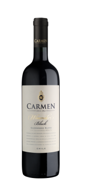 Вино Кармен Вайнмейкерз Блэк 2021 Красное Сухое 13,5% 0,75 л фото