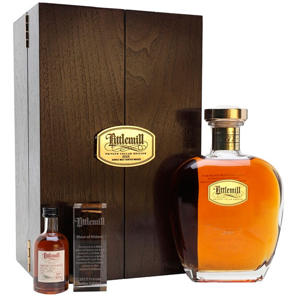 Виски Littlemill 25 Year Old Single Malt Lowland in gift box 0,70 л фото