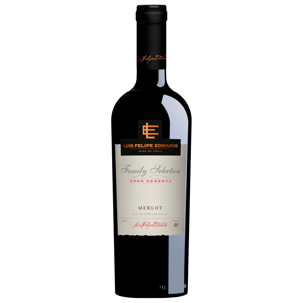 Вино Красное Сухое Luis Felipe Edwards Family Selection Gran Reserva Merlot Valle de Colchagua 0,75 л фото
