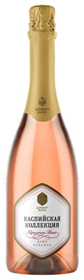 Вино игристое Розовое Брют Caspian Collection Rose Brut 2021 0,75 л фото