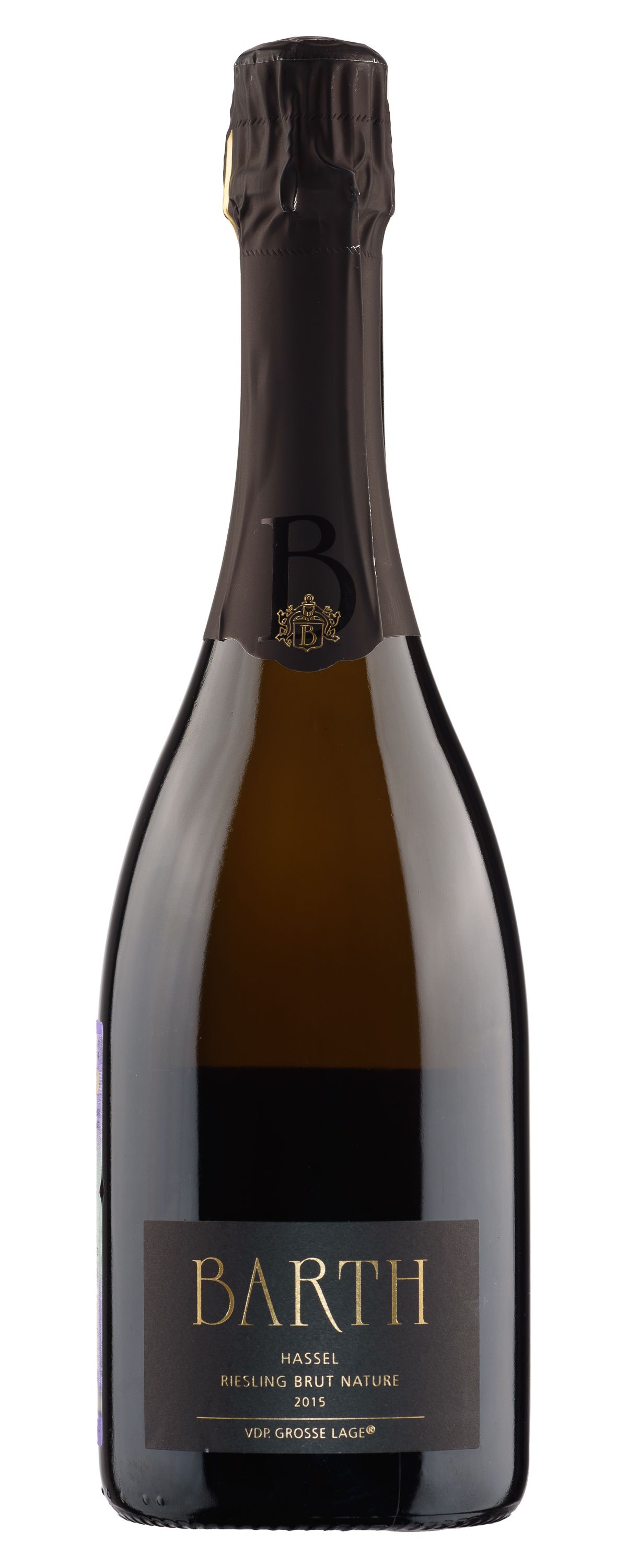Вино игристое Белое Брют Barth Hassel Riesling Brut Nature 2015 0,75 л фото
