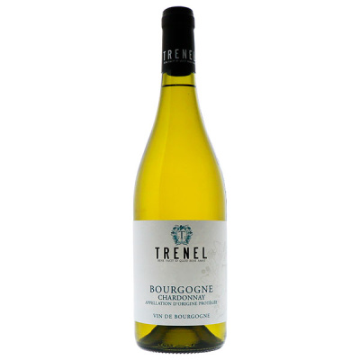 Вино Белое Сухое Trenel Bourgogne Chardonnay 2020 0,75 л фото